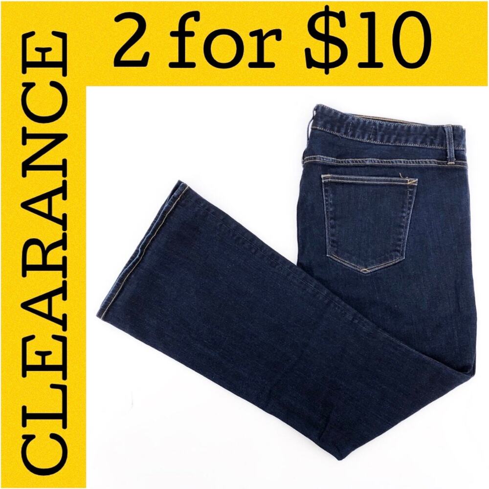 🟡 GAP curvy bootcut jeans